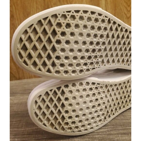 Vans Classic Slip On Shoes Men’s 6 Women’s 7.5 White - Picture 7 of 12